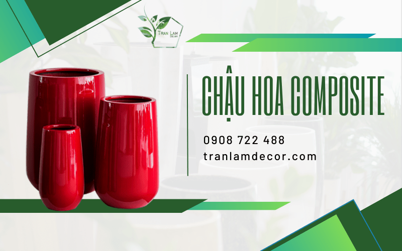 chậu hoa Composite