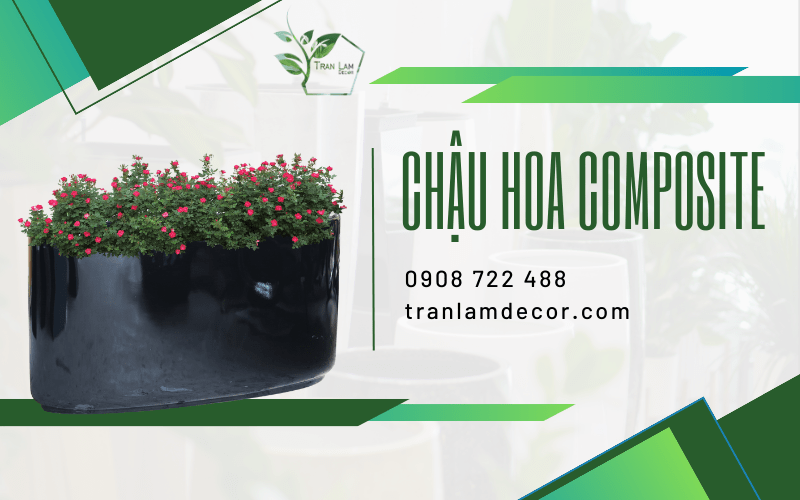 chậu hoa Composite