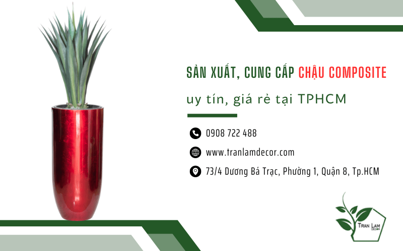 Chậu composite