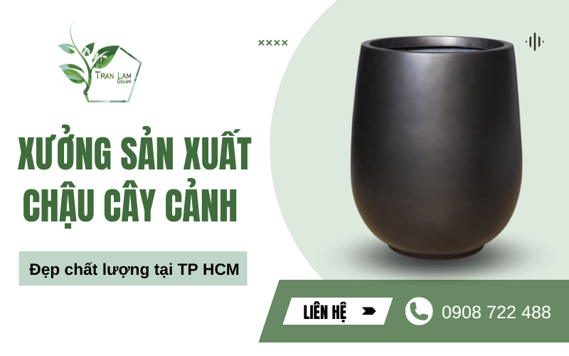 Xưởng sản xuất chậu cây cảnh