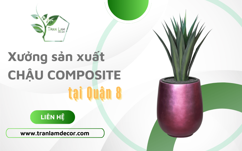 xưởng sản xuất chậu composite