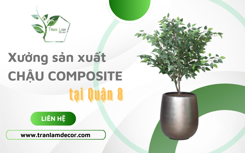 xưởng sản xuất chậu composite