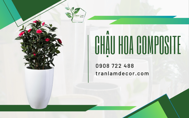 Chậu hoa Composite: Sự lựa chọn tuyệt vời cho một giải pháp trang trí bền vững, đẹp mắt